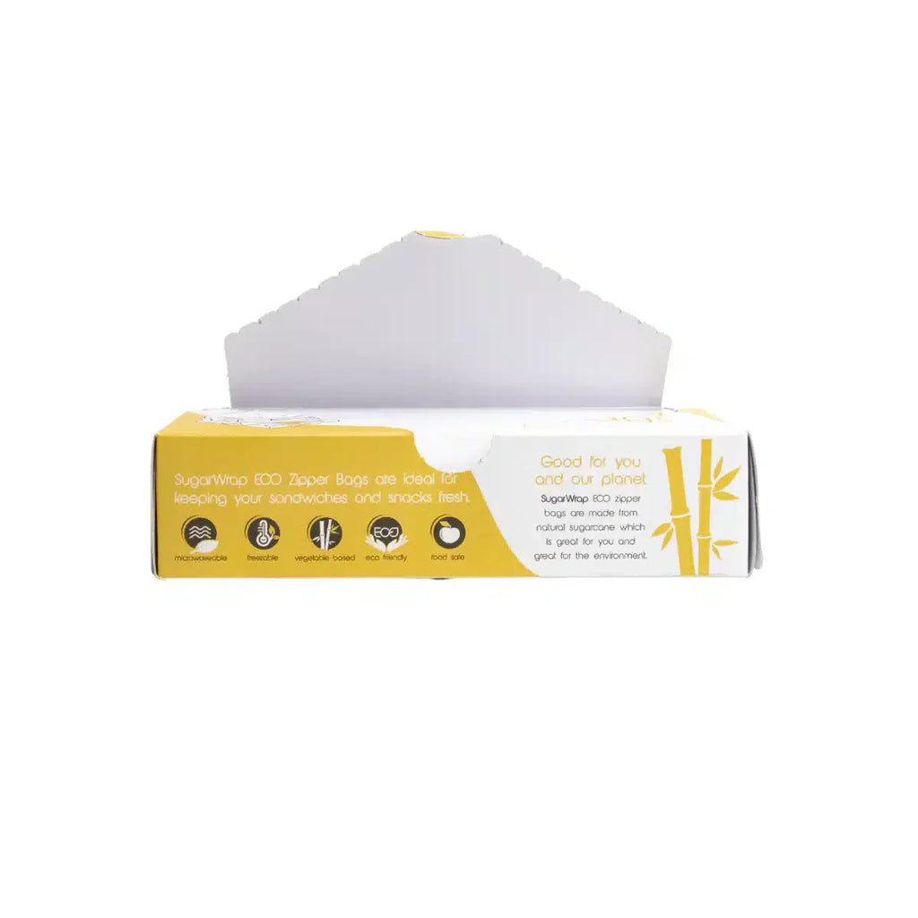 Eco Zipper Bags Small x40 Sugarwrap