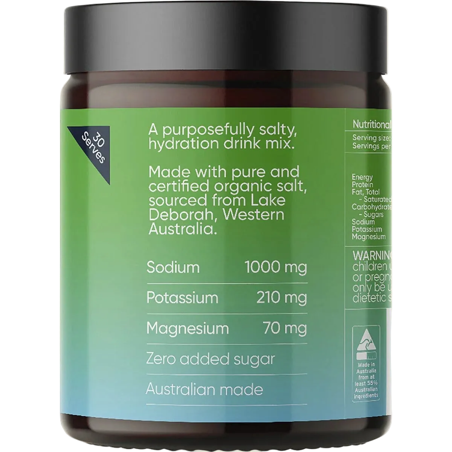 Everyday Hydration Salts Salty Kiwi 185g Sodii