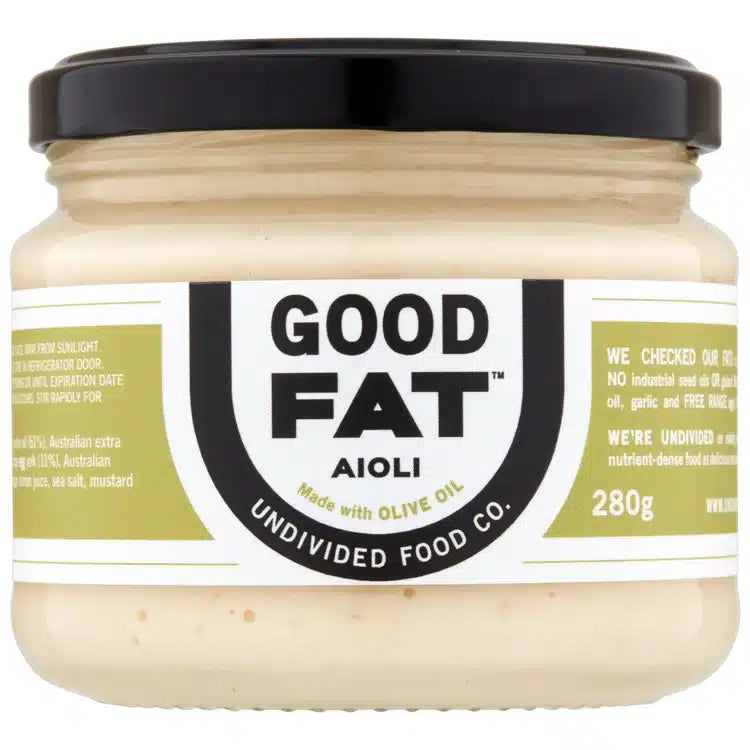 Aioli 280g Good Fat Undivided Food Co