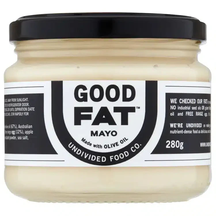 Mayo 280g Good Fat Undivided Food Co
