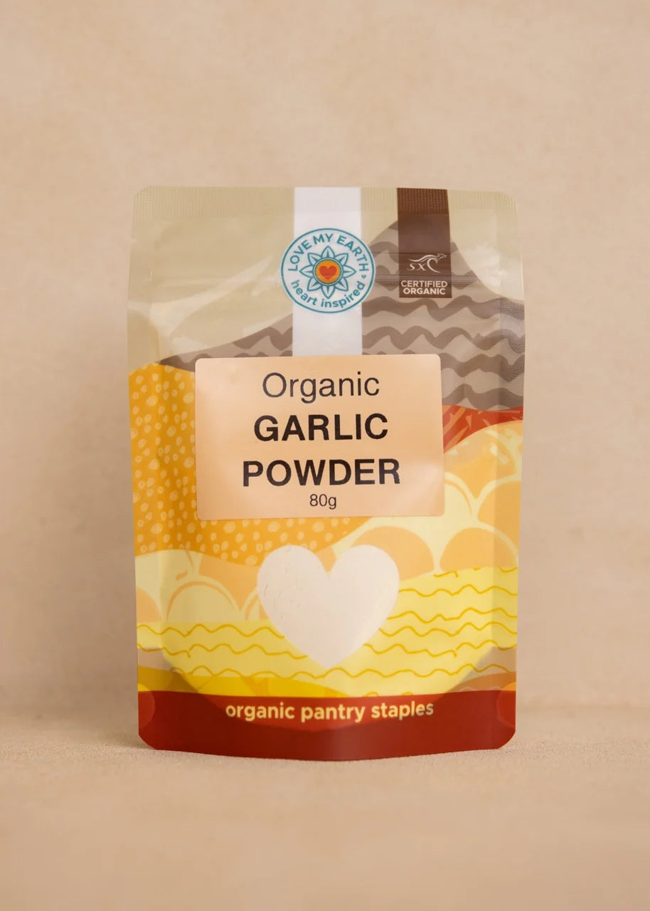 Organic Garlic Powder 80g Love My Earth