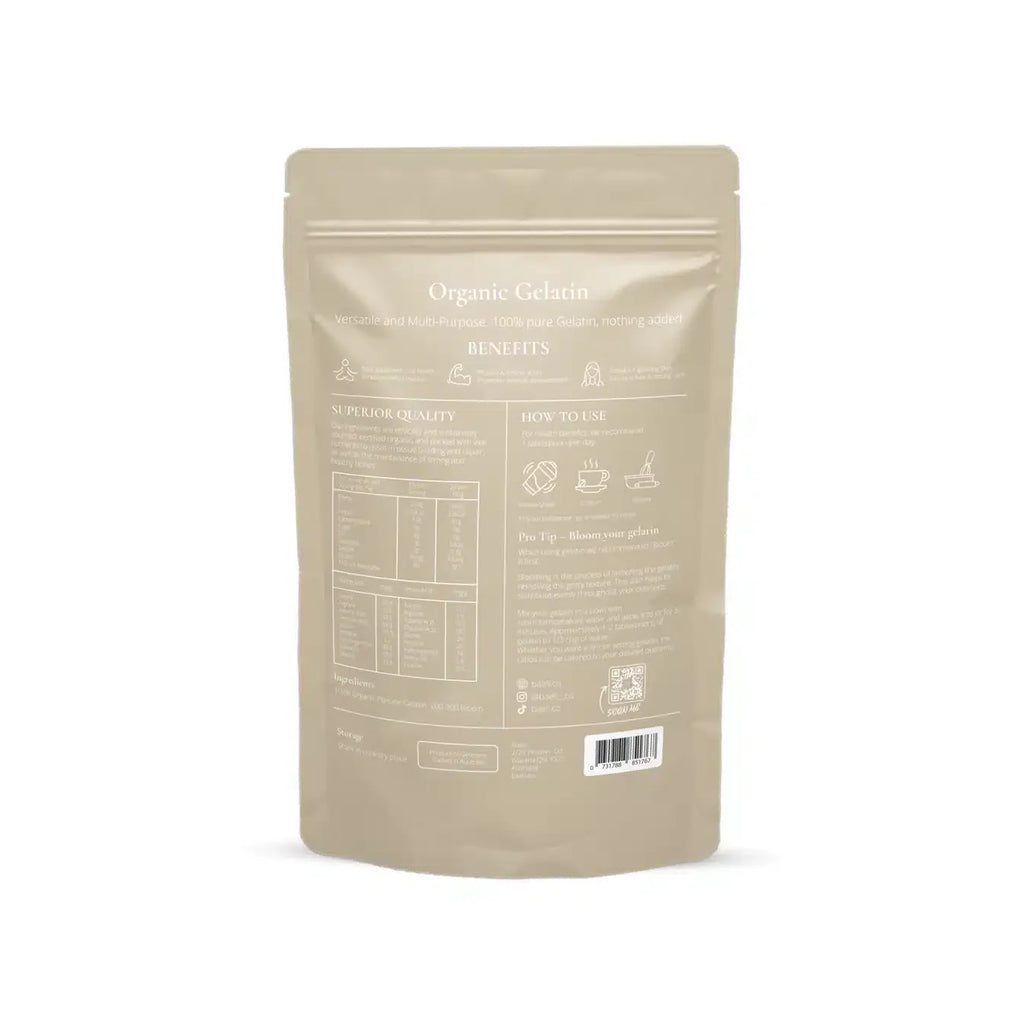 Organic Gelatin 500g Baeli