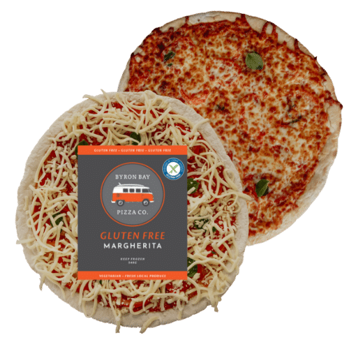 Gluten Free Margherita Pizza Byron Bay Pizzas