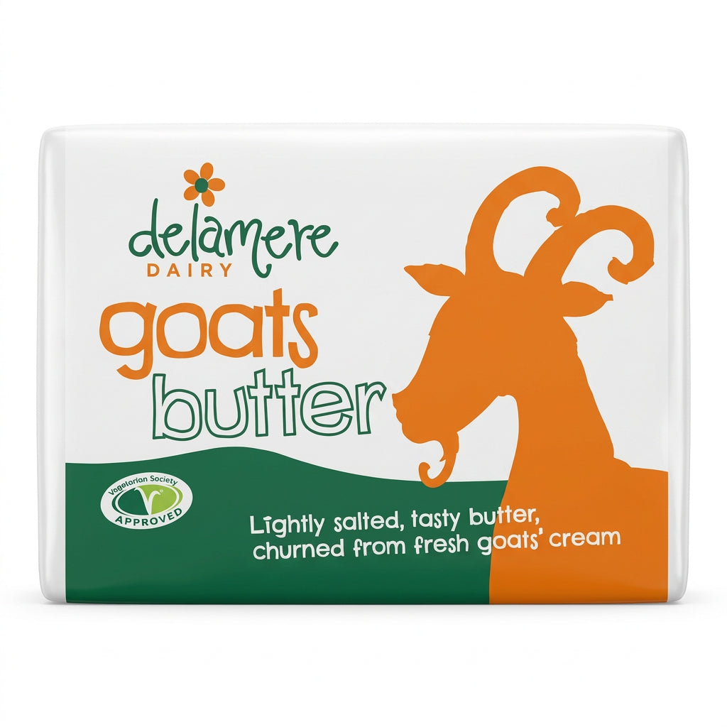 Goats Butter 125g Delamere Dairy