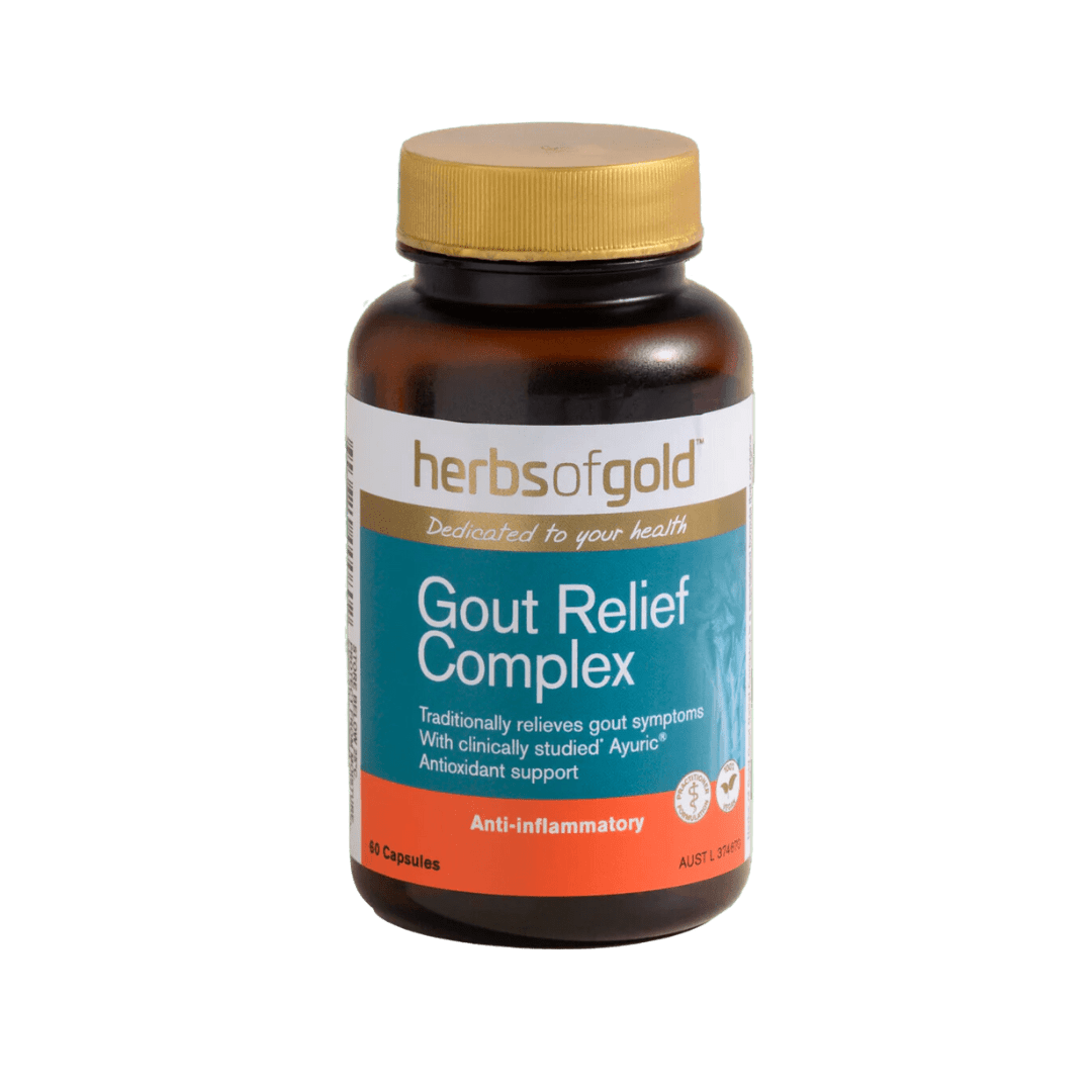 Gout Relief Complex 60C Herbs Of Gold