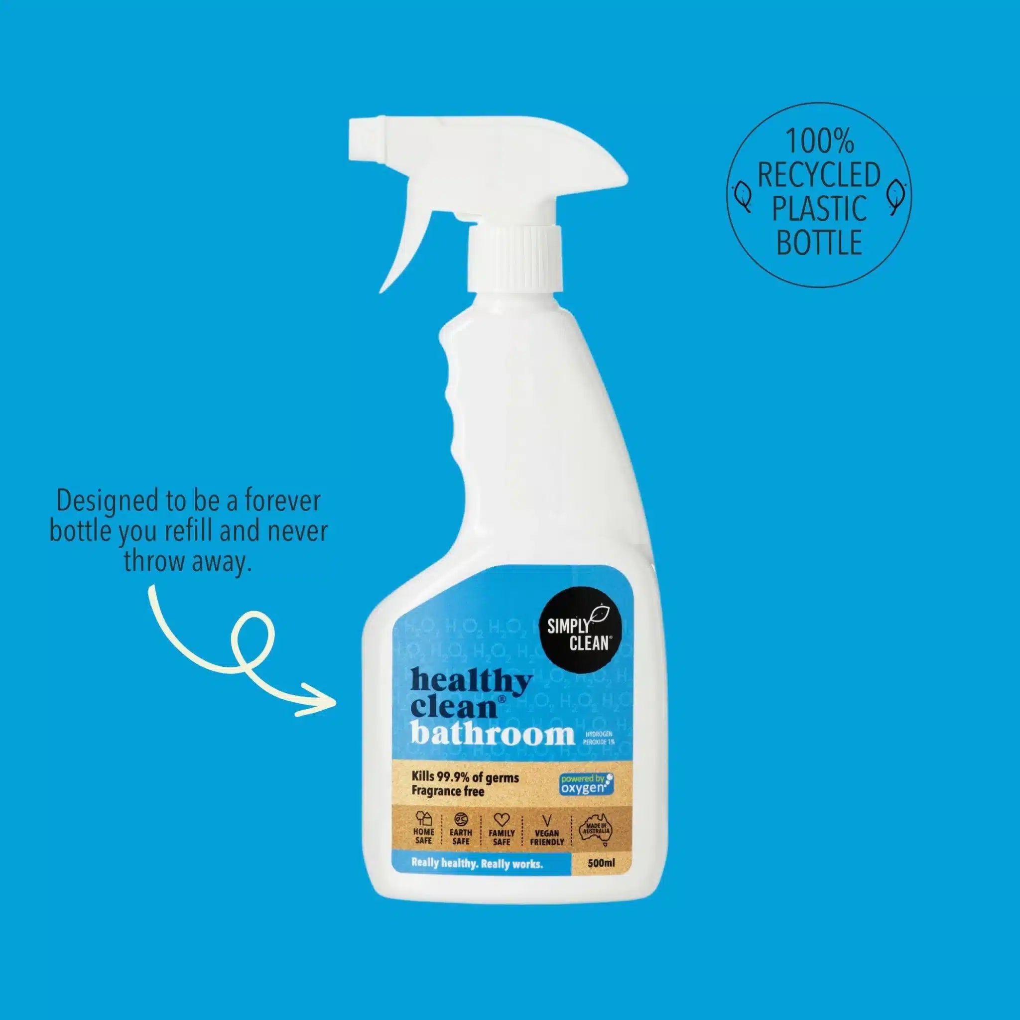Healthy Clean Bathroom 500ml Simply Clean