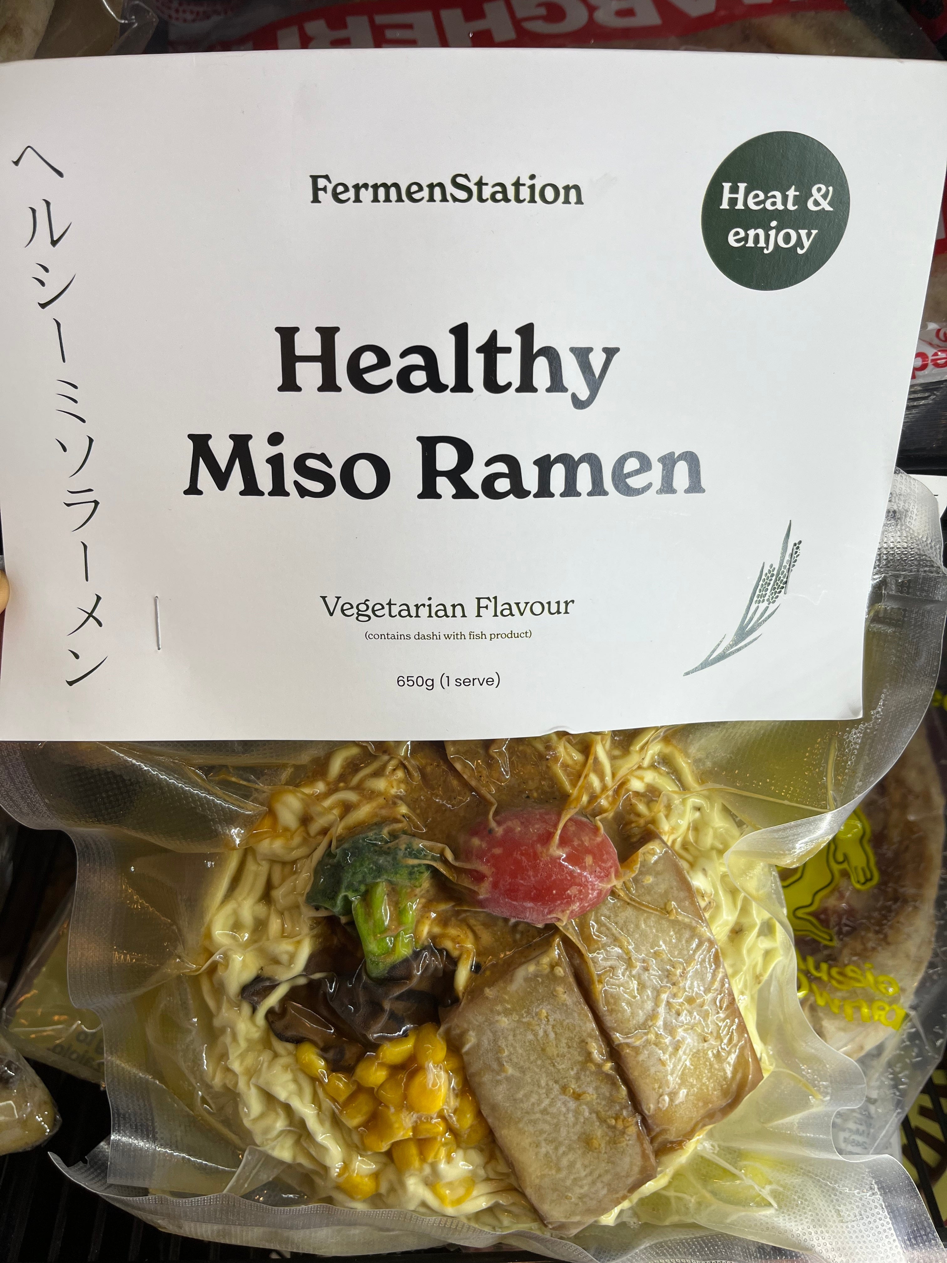 Miso Ramen Vegetarian 650g Fermenstation