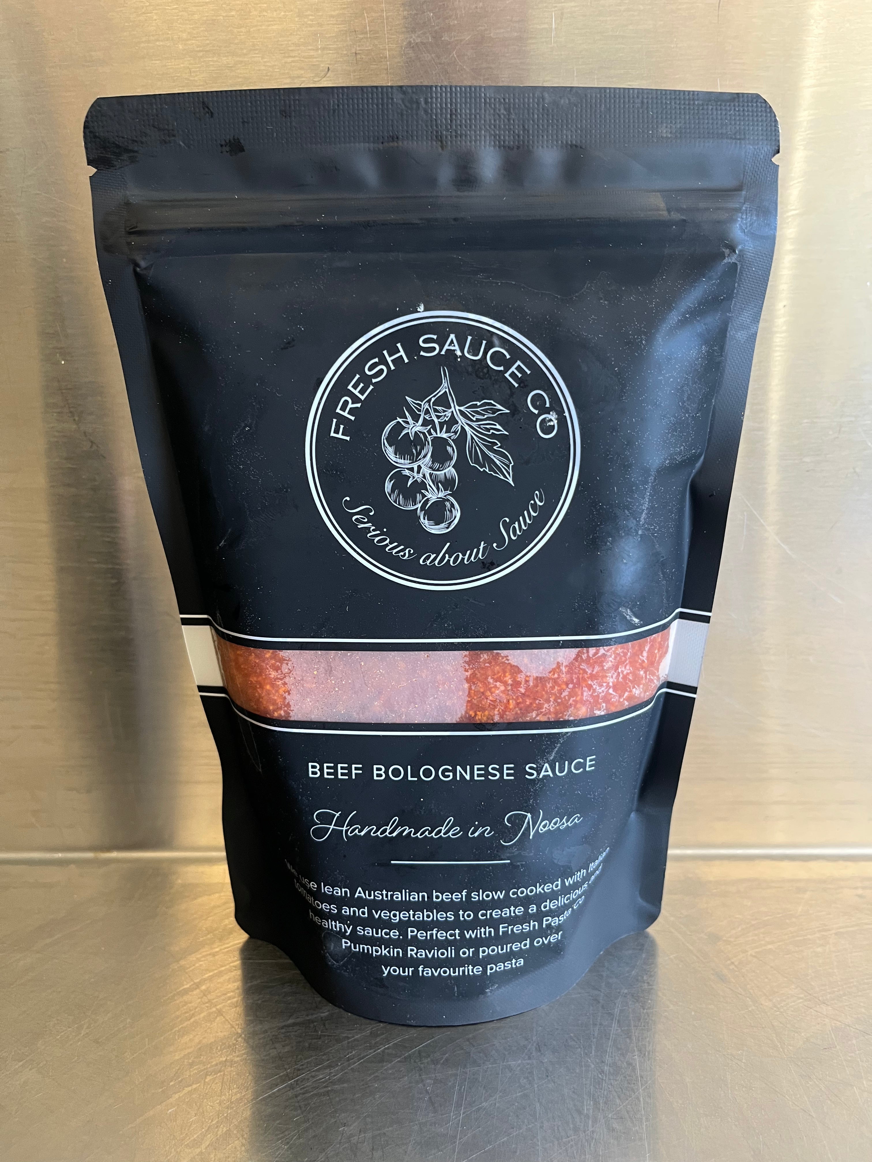Beef Bolognaise Sauce 500g Fresh Pasta Co