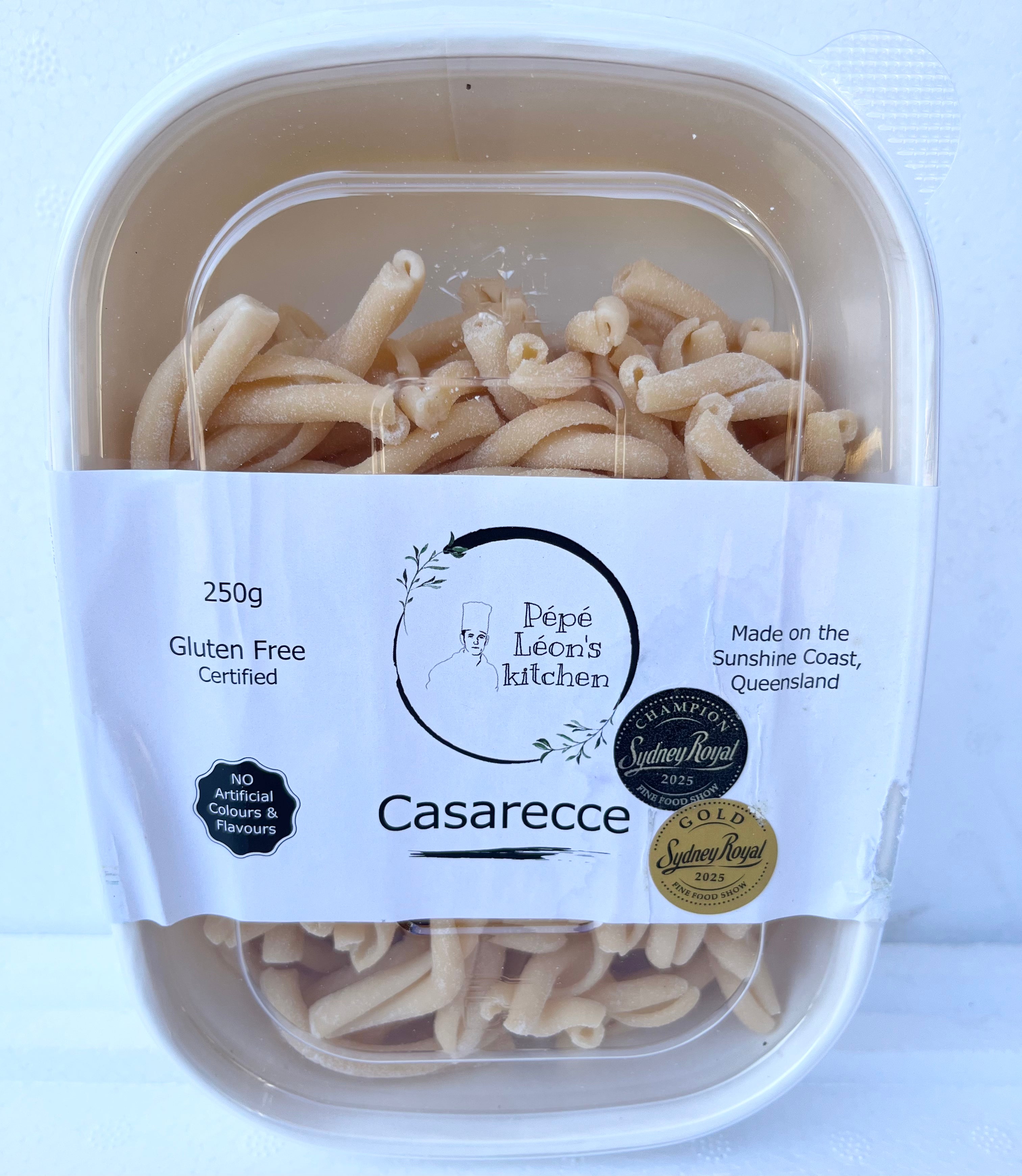 Gluten Free Casarecce 250g Pepe Leon