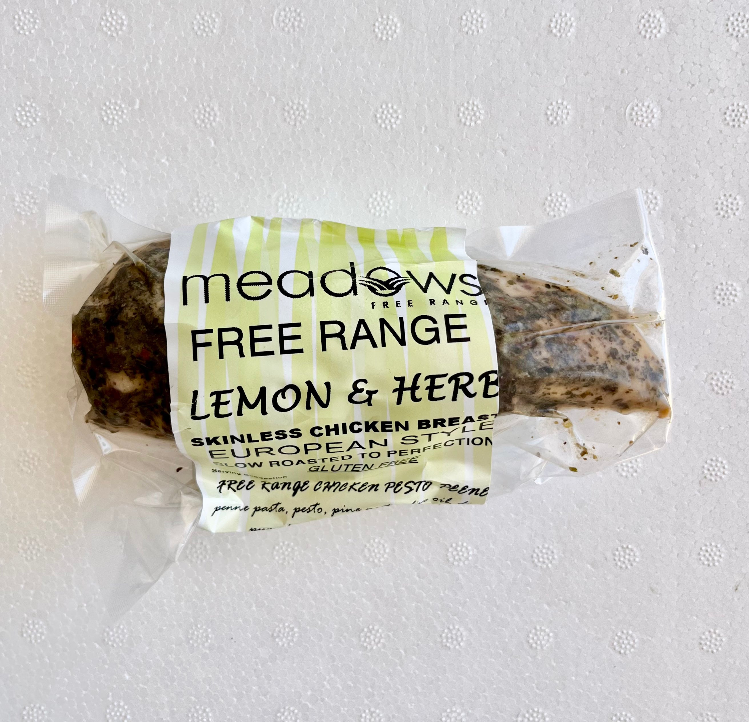 Bite Me Meadows Free Range Lemon & Herb Chicken 220g
