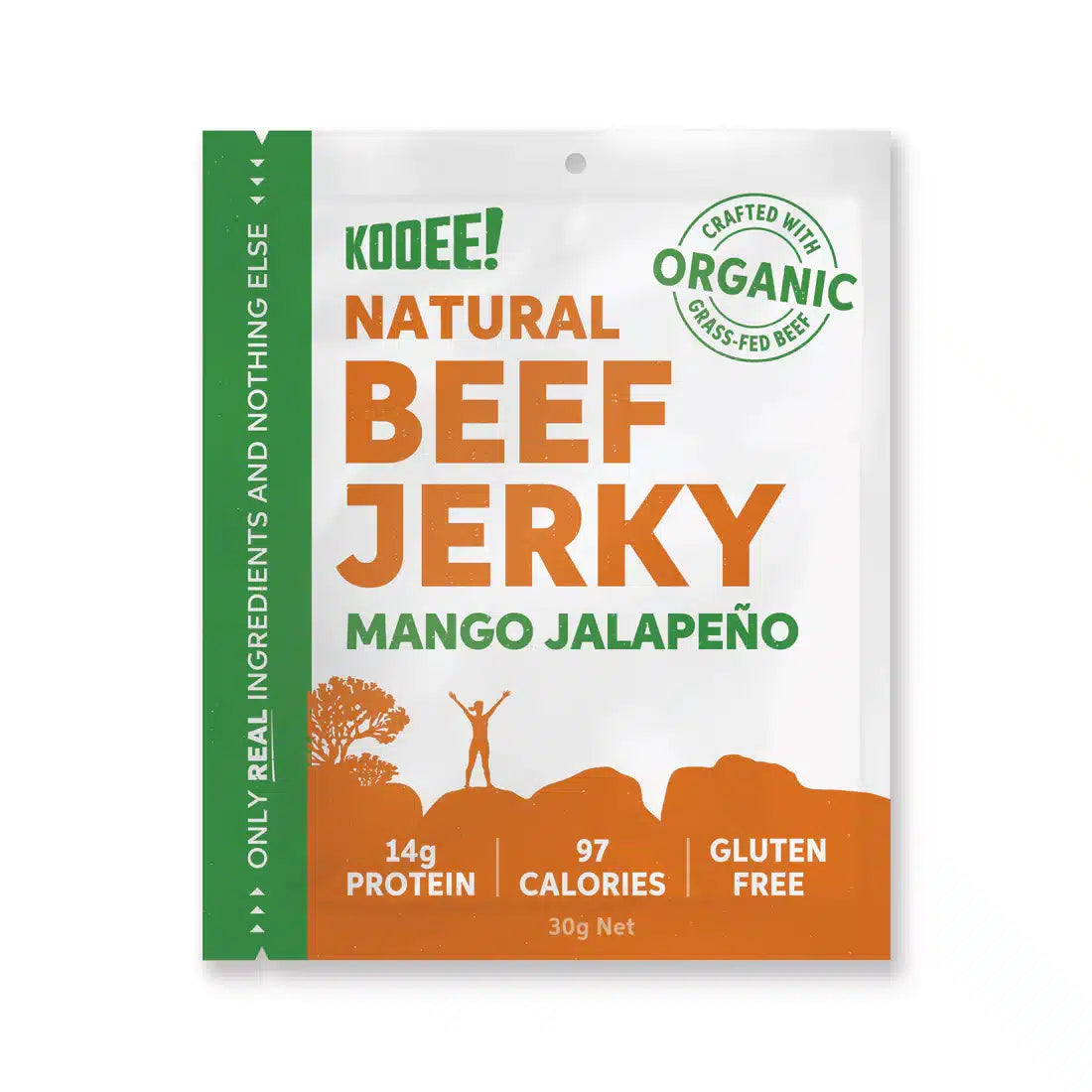 Beef Jerky Mango Jalapeno 30g Kooee
