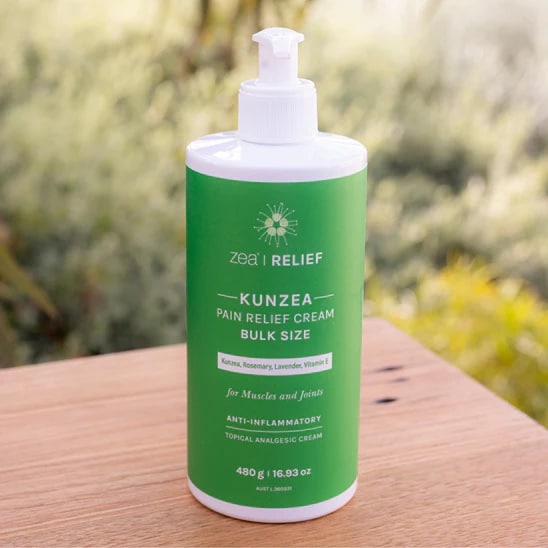 Kunzea Pain Relief Cream 480g Zea Relief