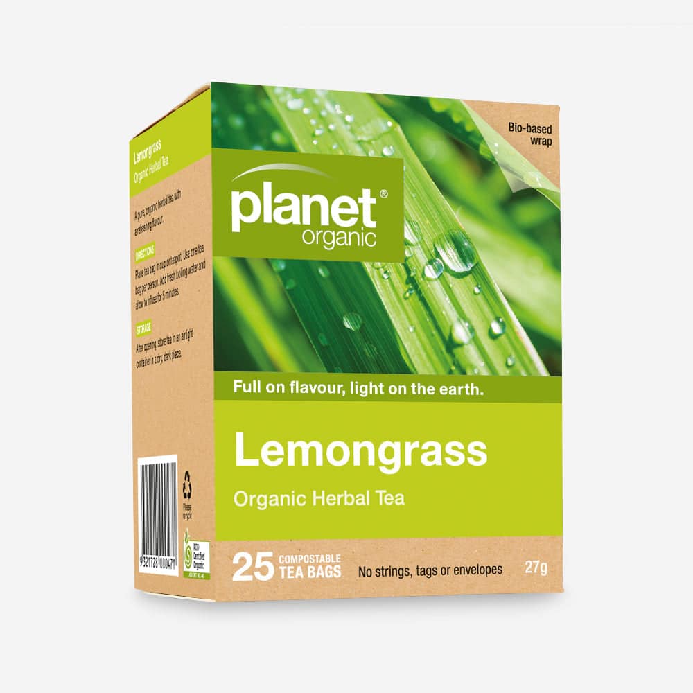 Lemongrass Tea PLANET ORGANIC 25 Bags