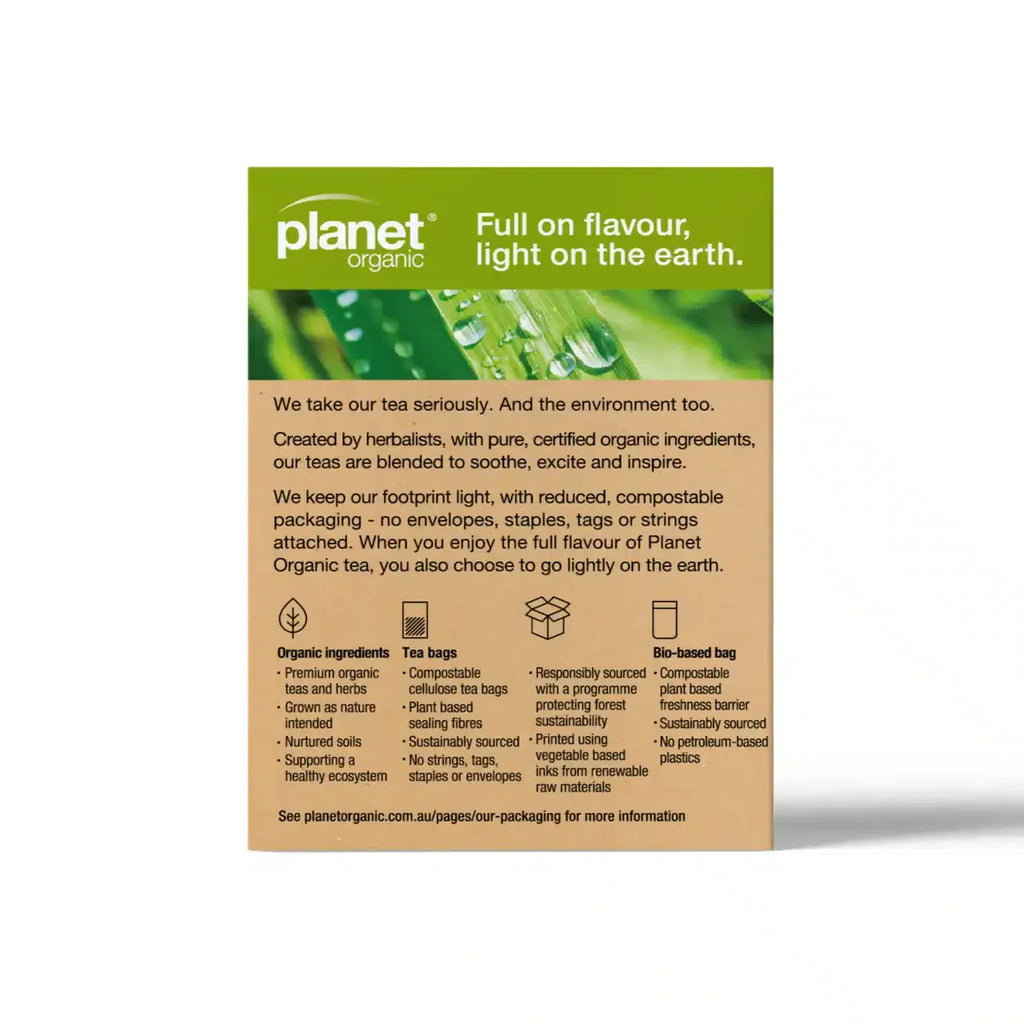 Lemongrass Tea PLANET ORGANIC 25 Bags
