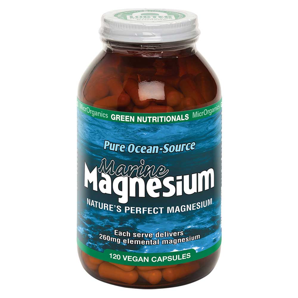 Marine Magnesium Vegan Capsules x120 Green Nutritionals