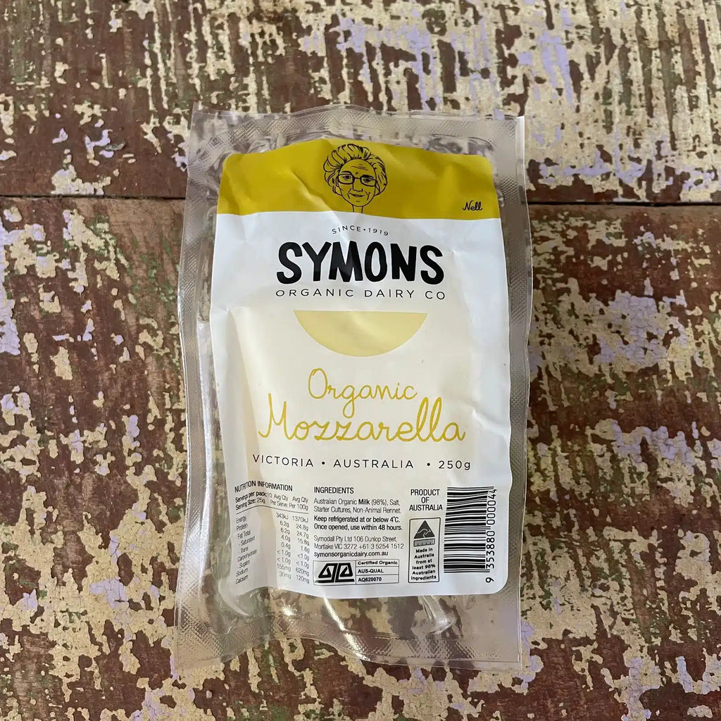 Mozzerella Organic 250g Symons