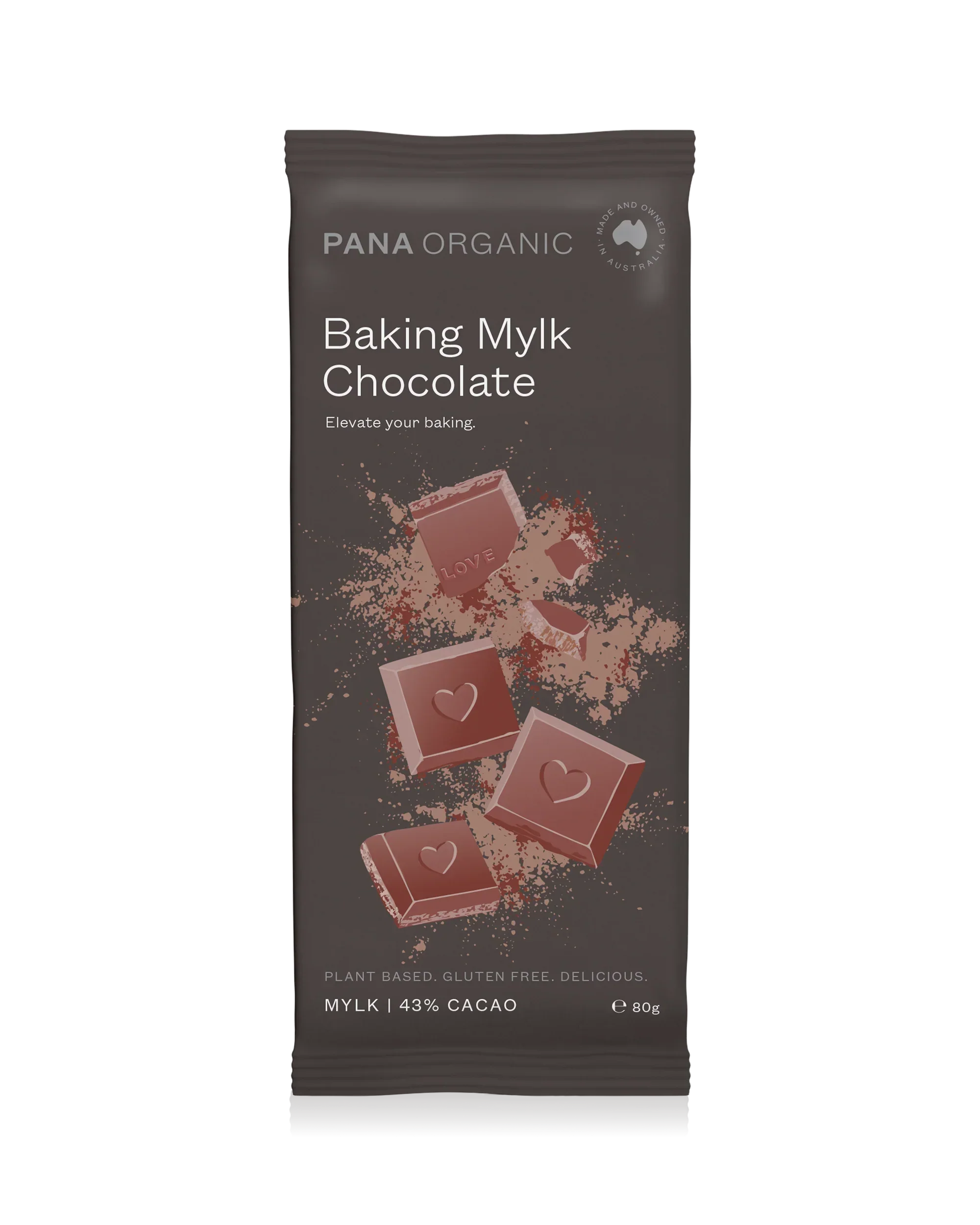 Mylk Baking Chocolate 80g Pana Chocolate