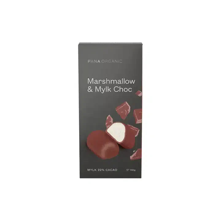 Mylk Choc Marshmallow 100g Pana Organic