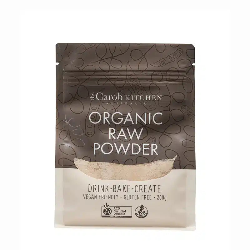 Raw Carob Powder 200g Carob Kitchen