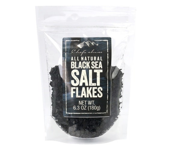 Natural Black Sea Salt Flakes 180g Chef's Choice