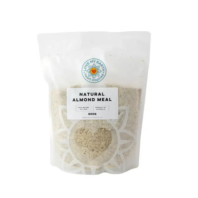 Natural Almond Meal 800g Love My Earth