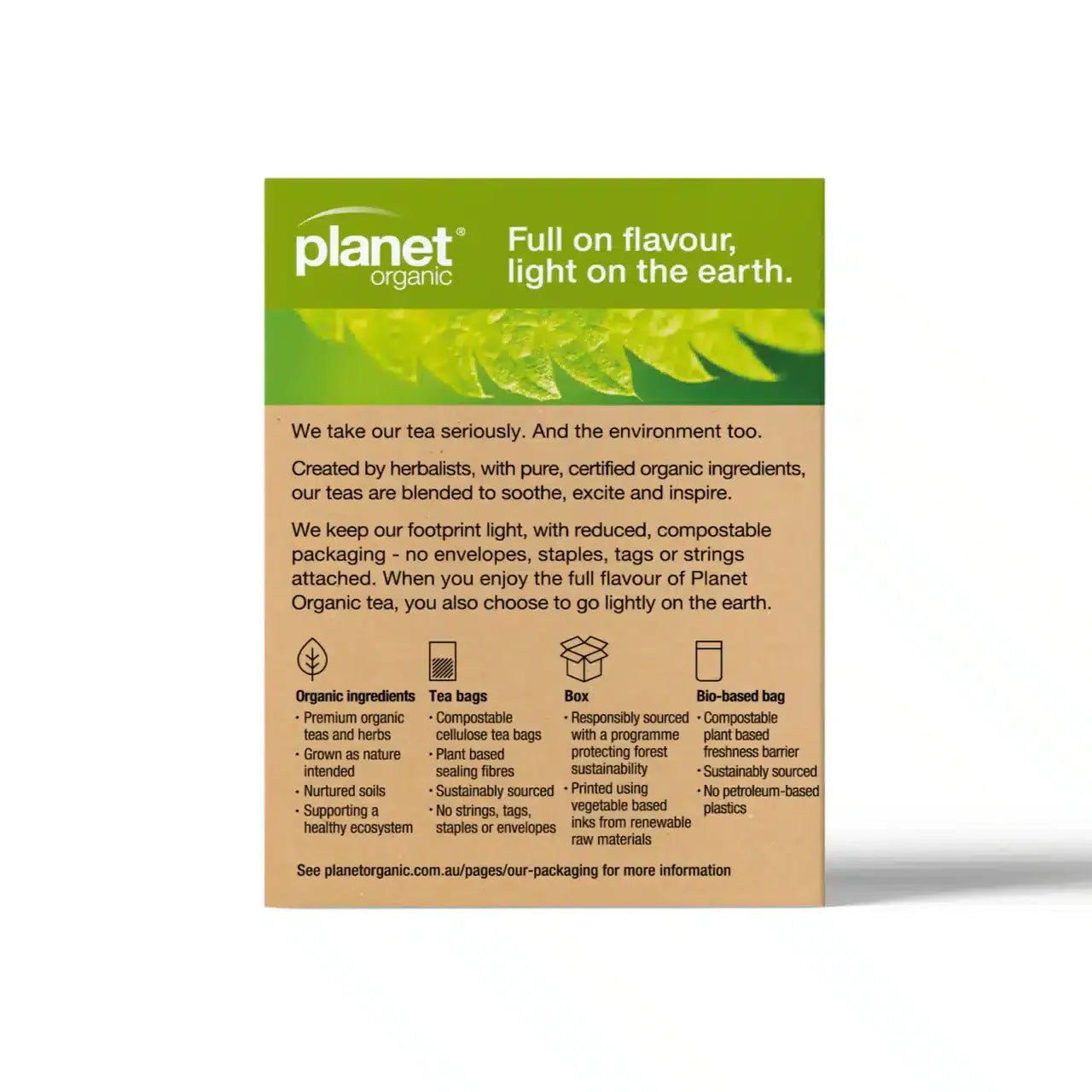Nettle Tea 25bags Planet Organic