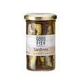 Sardines EVOO 195g Good Fish Olive Green Organics