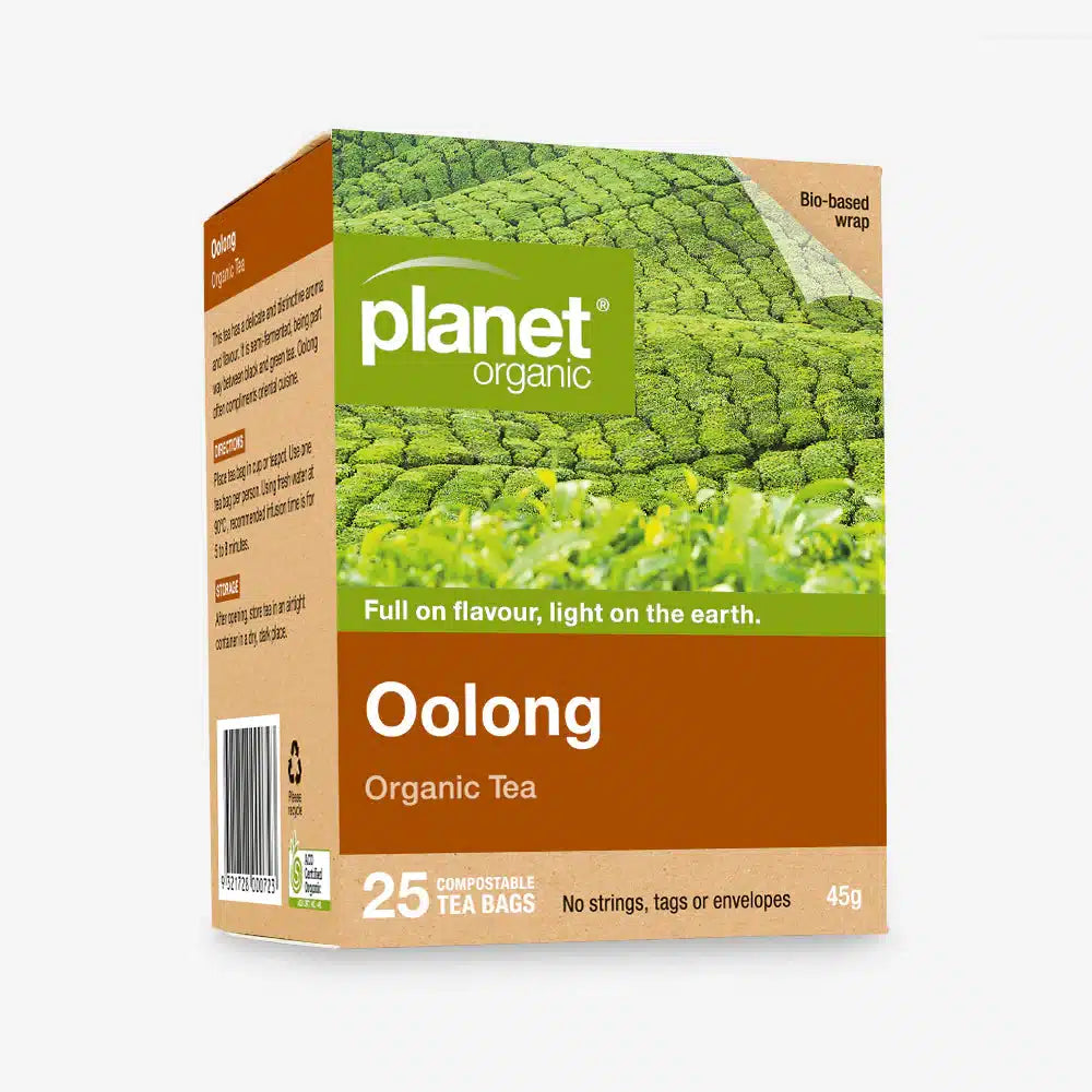 Oolong Tea x25 Bags Planet Organic
