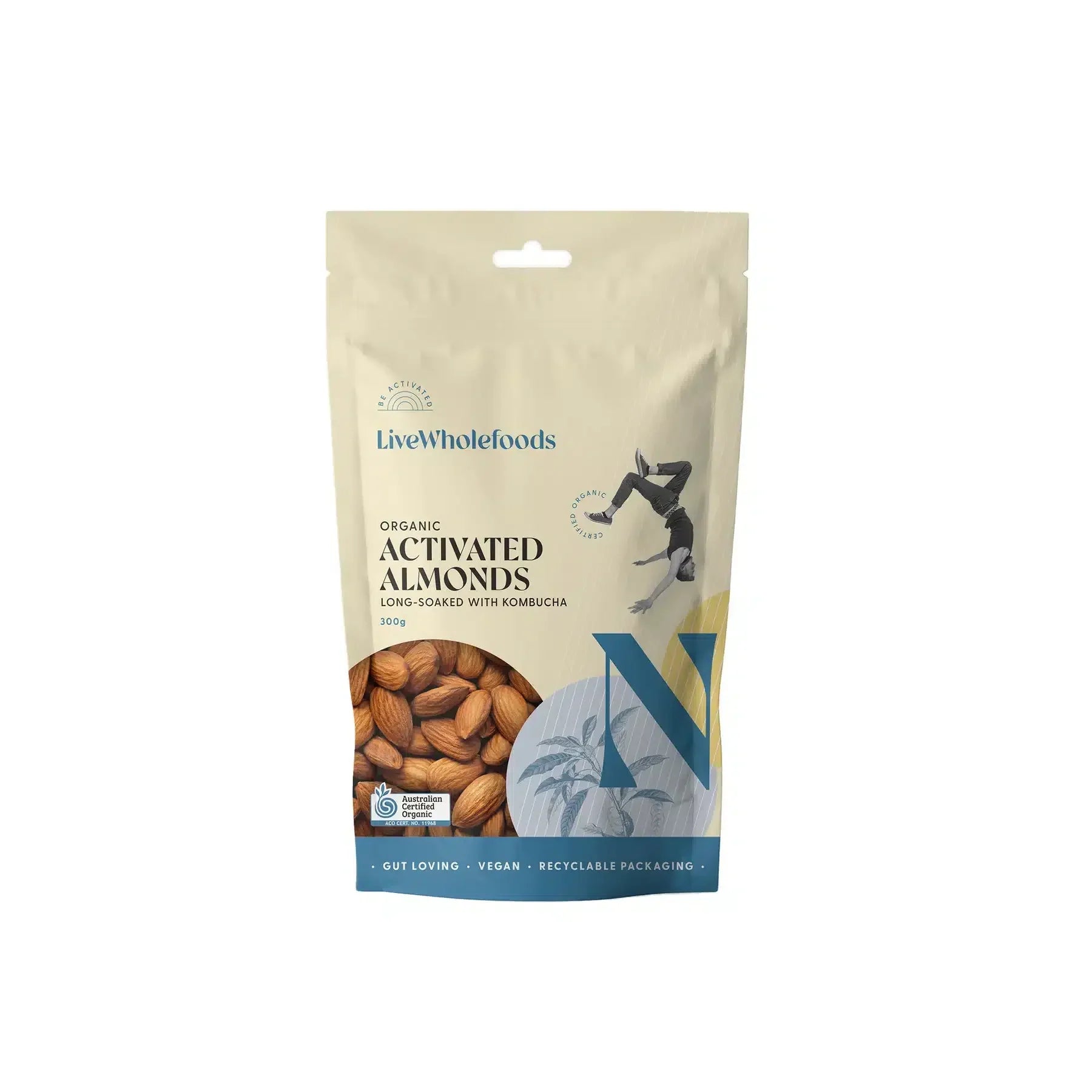 Organic Activated Almonds 120g Live Wholefoods