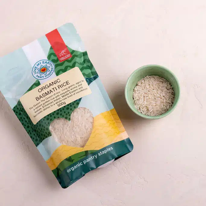 Organic Basmati Rice 500g Love My Earth