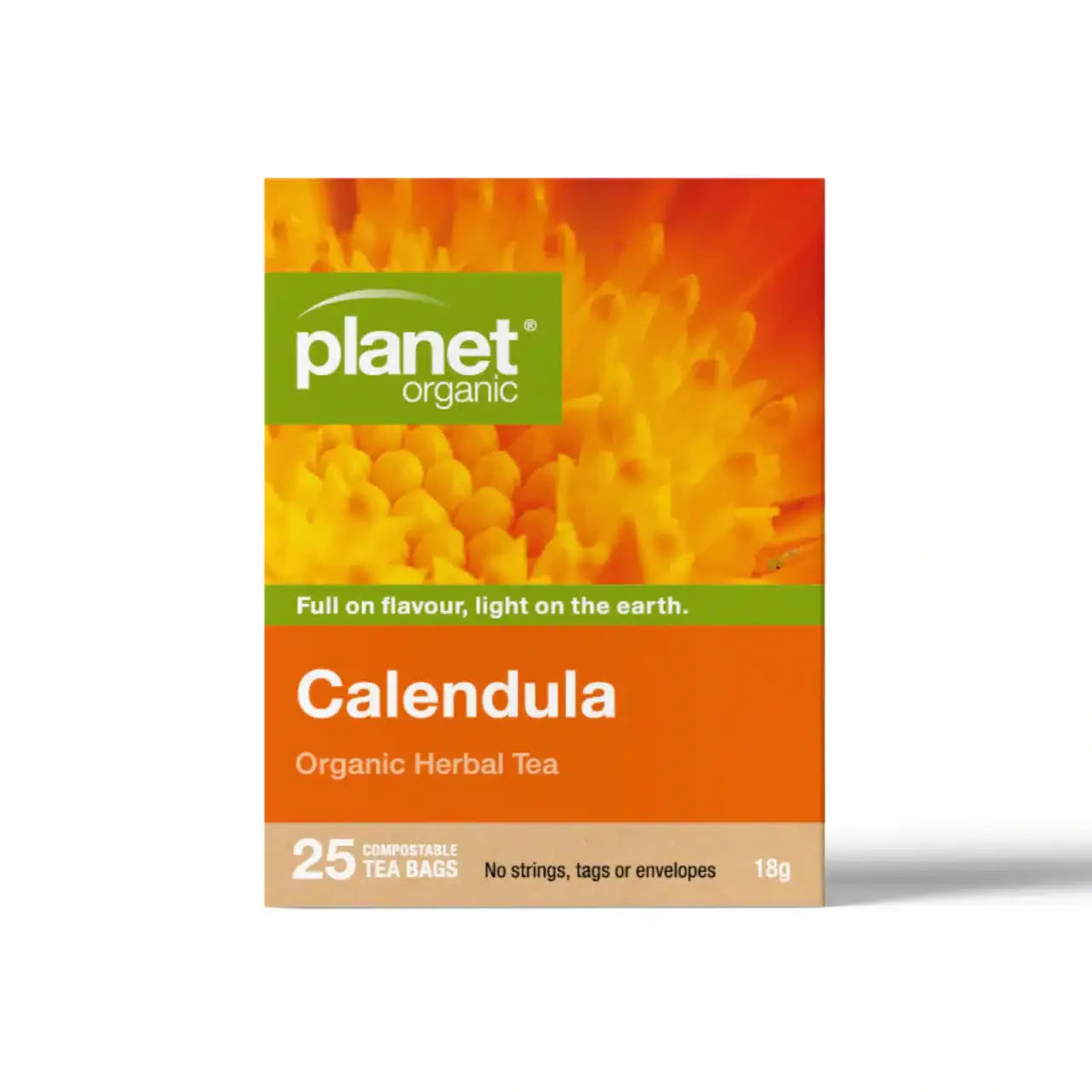 Organic Calendula Herbal Tea 25 teabags Planet Organic
