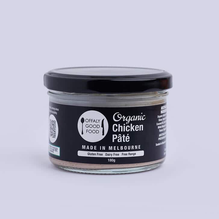 Organic Chicken Liver Pate 180g Offaly Good Food
