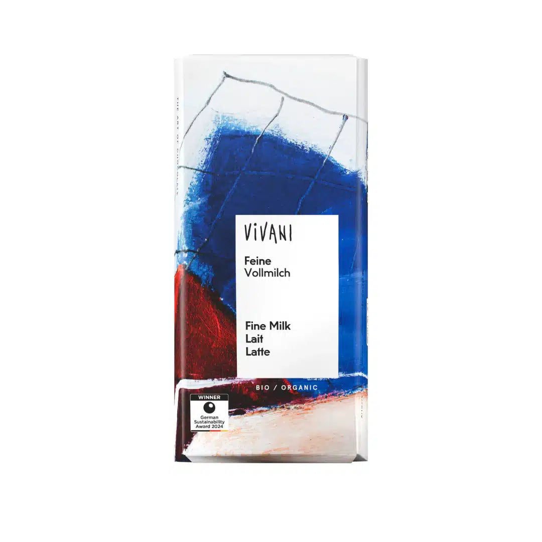 Organic Fine Milk Chocolate 100g Vivani