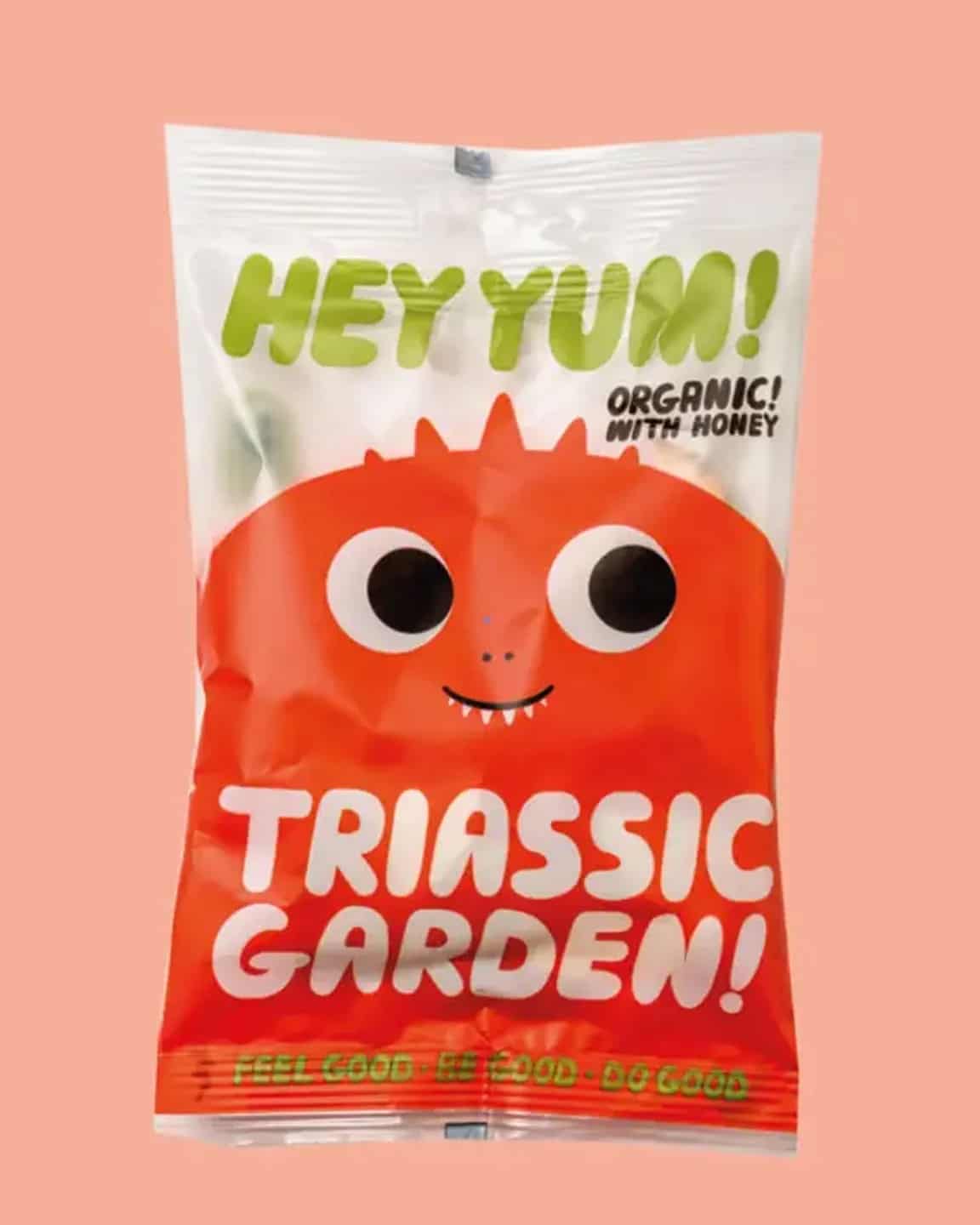 Organic Fruit Mallows Triassic Garden 50g Red Hey Yum