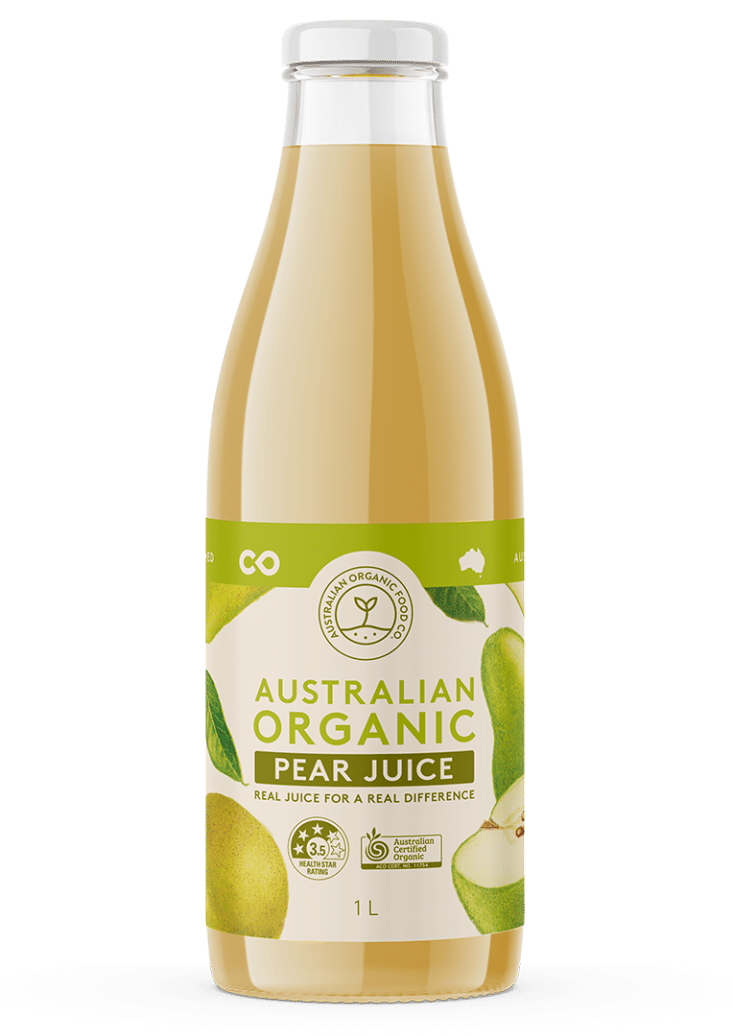 Organic Pear Juice 1L Australian Organic Food Co