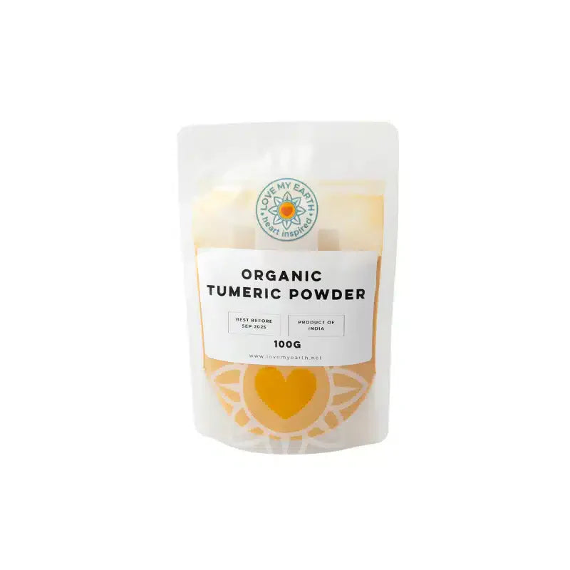 Organic Turmeric Powder 80g Love My Earth