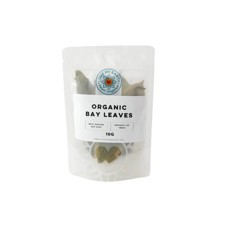 Organic Bay Leaves 10g Love My Earth