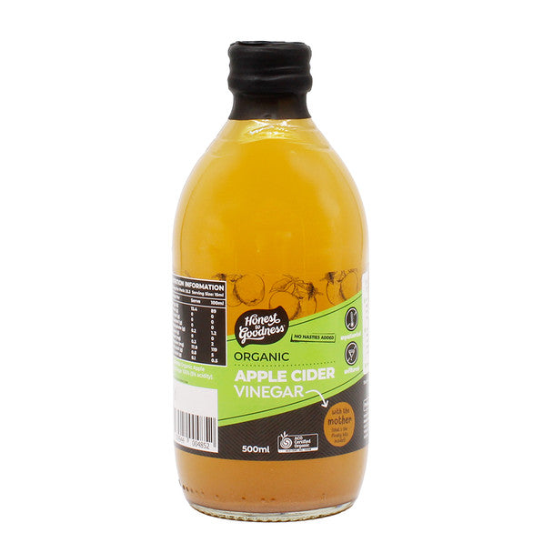 Organic Apple Cider Vinegar 500ml Honest To Goodness