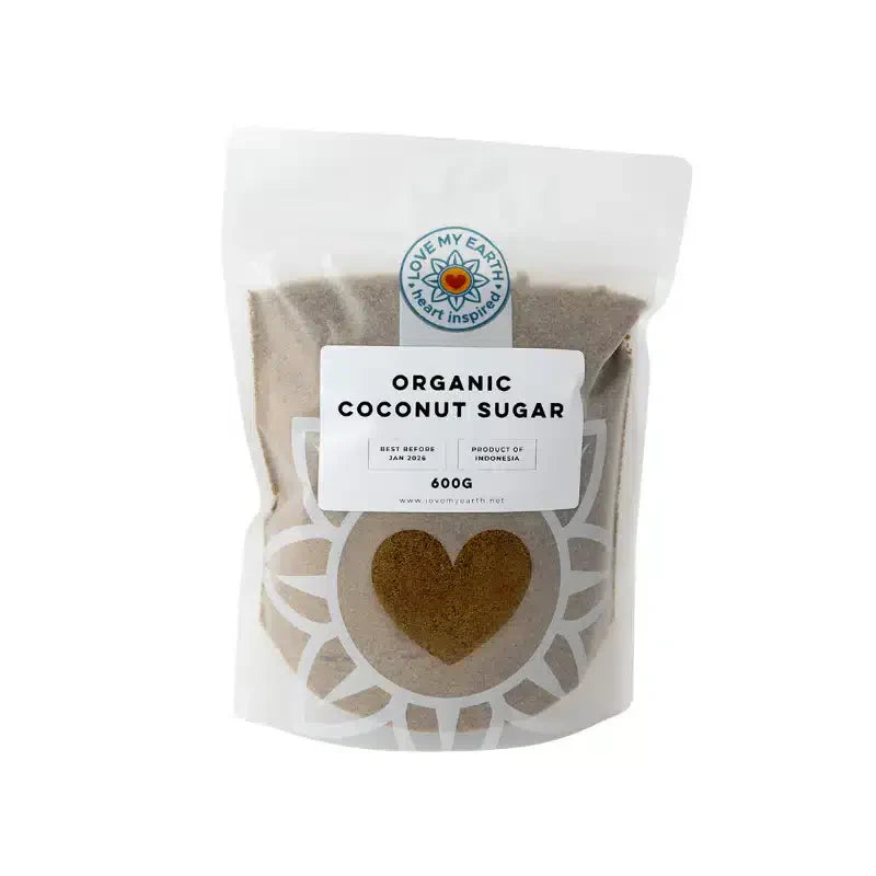 Organic Coconut Sugar 600g Love My Earth