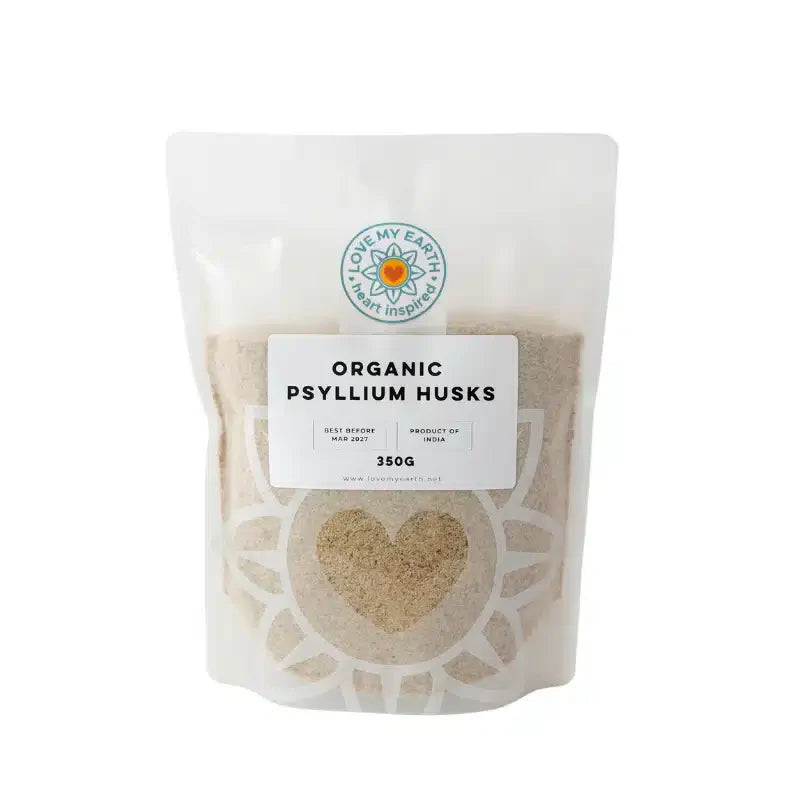 Organic Psyllium Husk 350g  Love My Earth