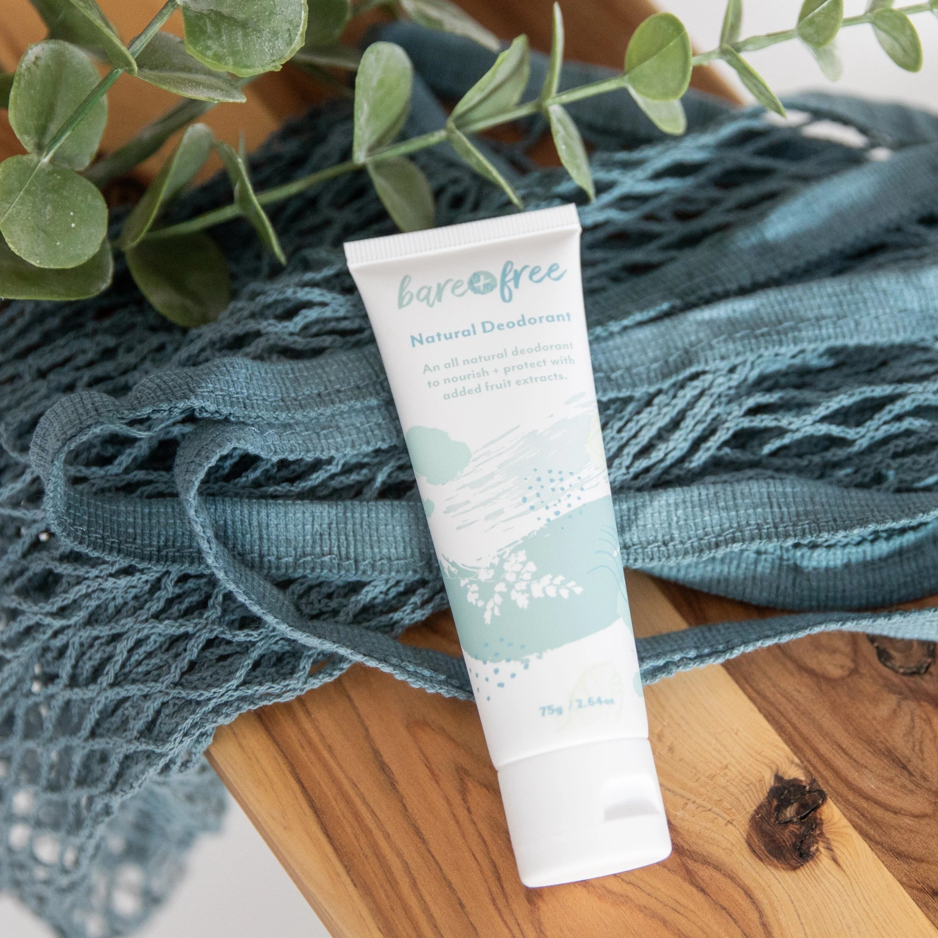 Original Natural Deodorant 75g Bare + Free