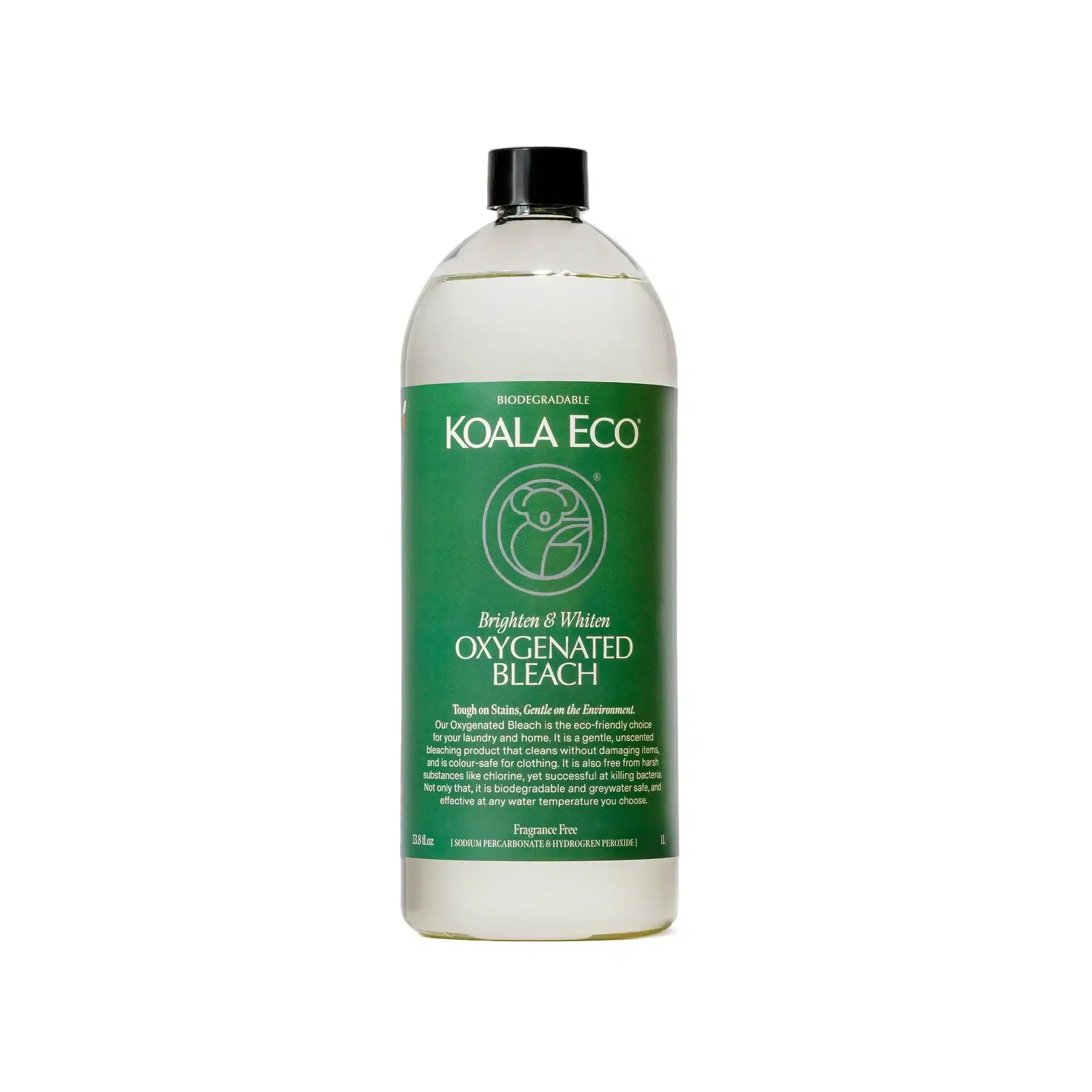 Oxygenated Bleach Fragrance Free 1L Koala Eco