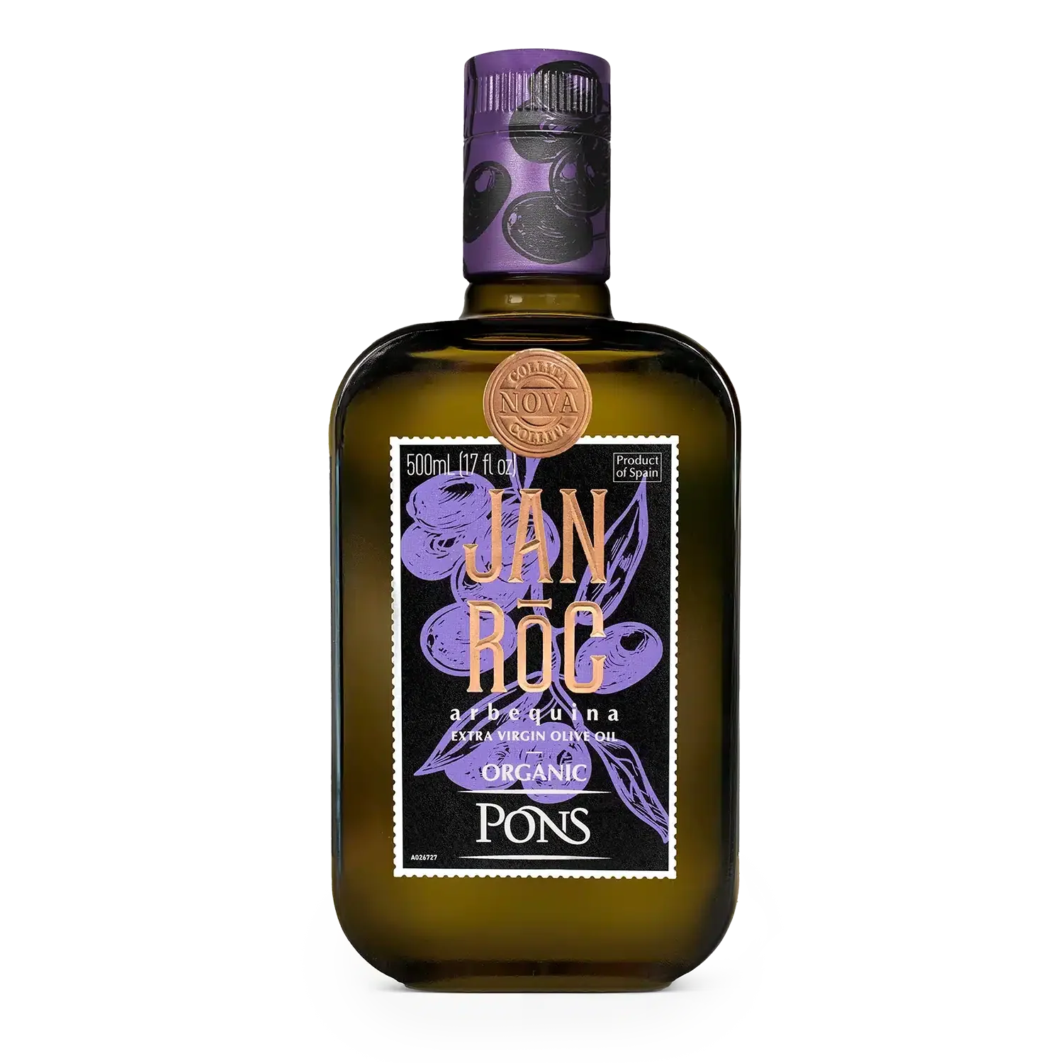 Jan Roc Arbequina Extra Virgin Olive Oil 500ml Pons
