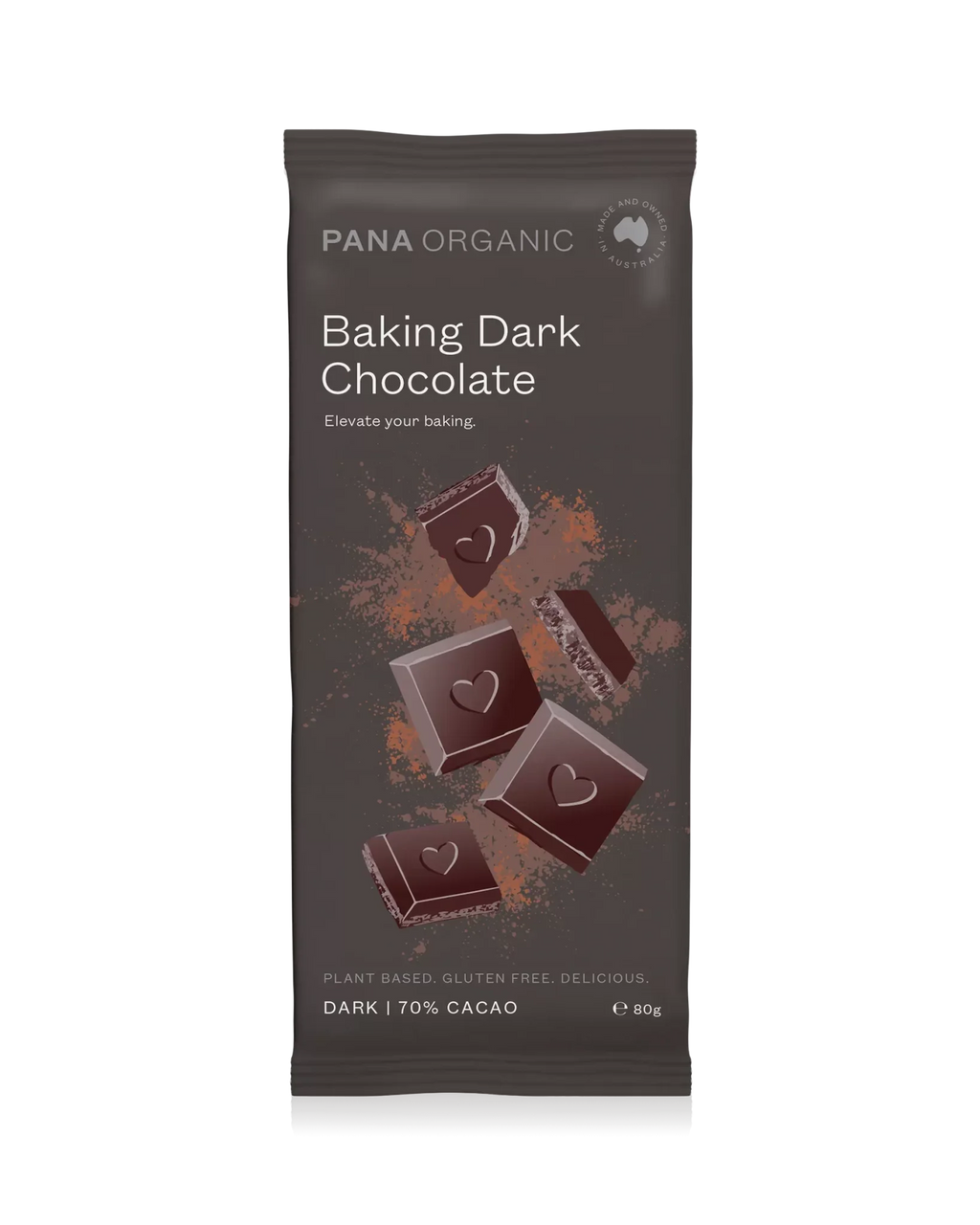 Dark Baking Chocolate 80g Pana Chocolate