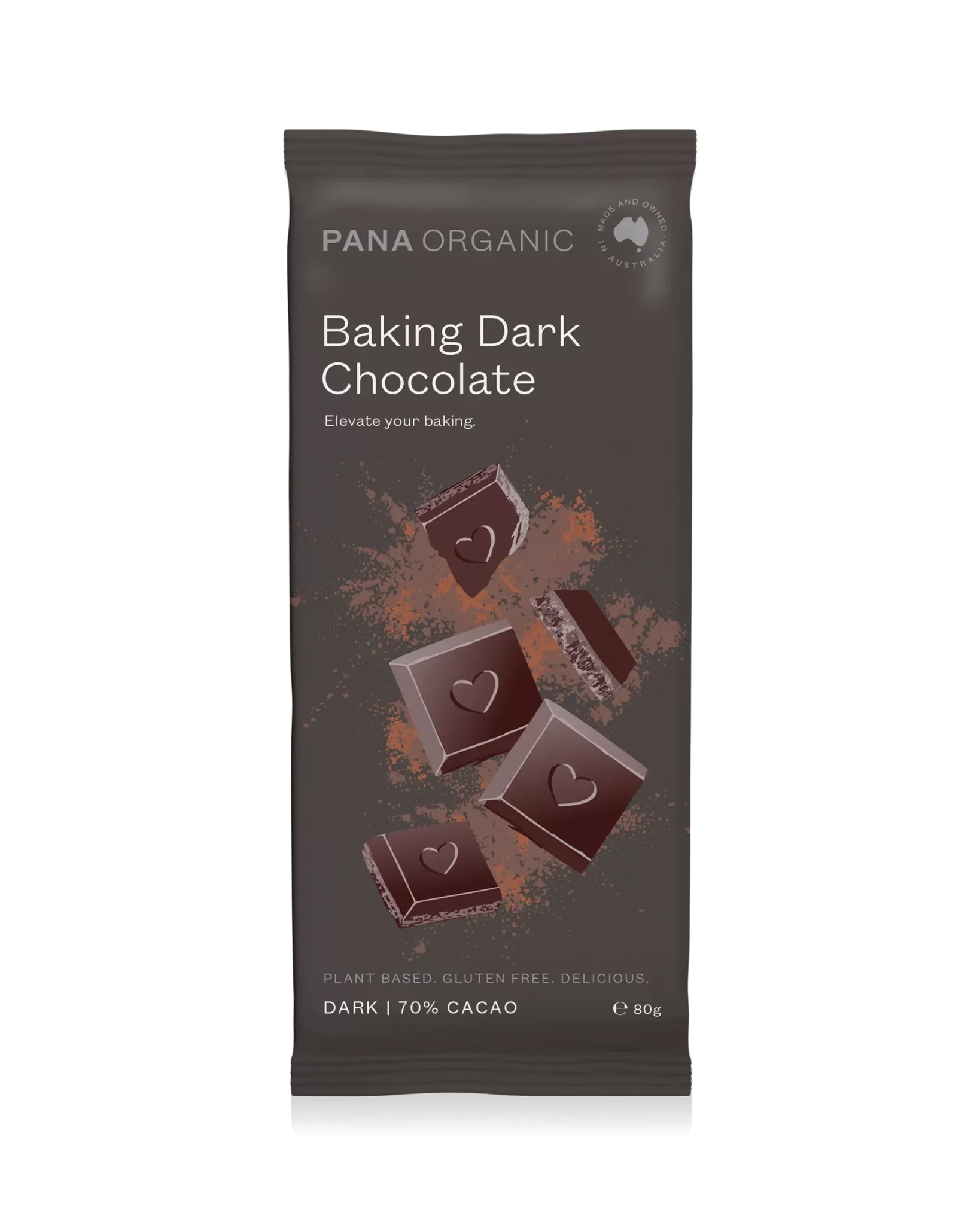Dark Baking Chocolate 80g Pana Chocolate