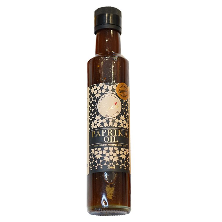 Paprika Oil 250ml Zees Love In A Jar
