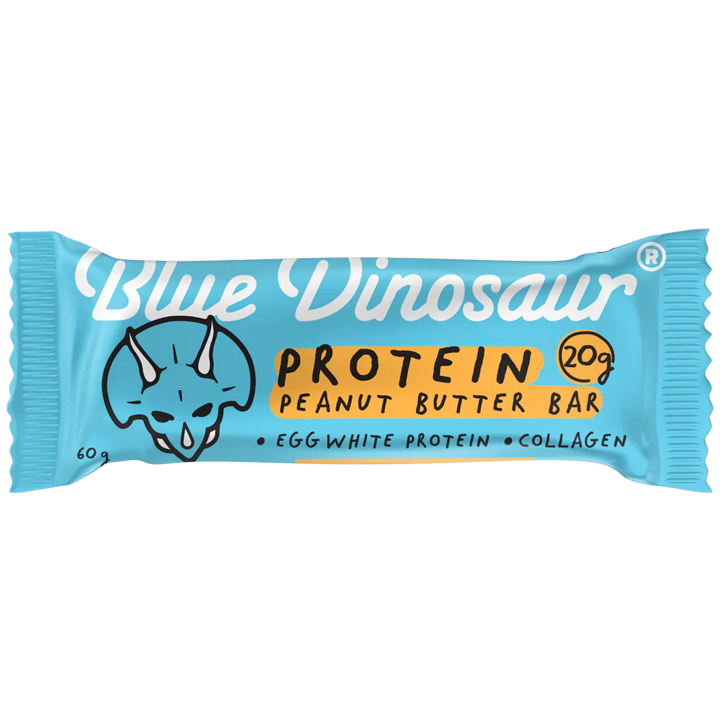 Peanut Butter Protein Bar 60g Blue Dinosaur