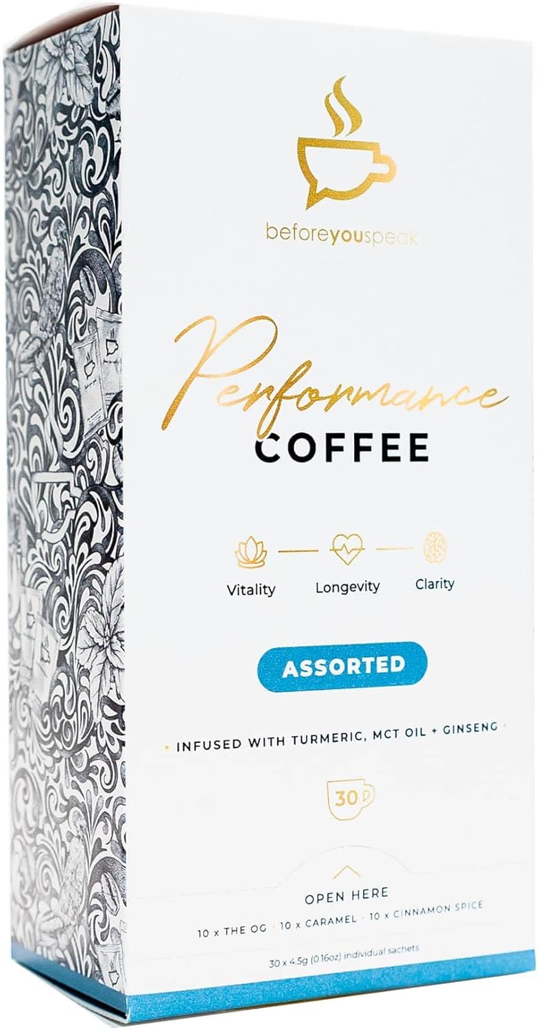 Performance Coffee Assorted 30 Pack 4.5g Before You Speak