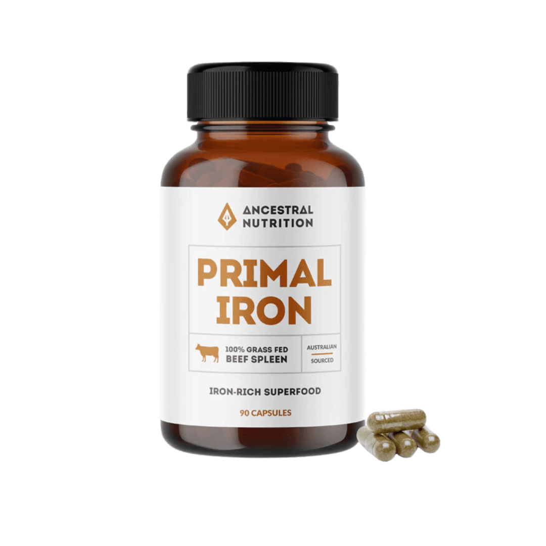 Primal Iron Beef Spleen 90 Tablets Ancestral Nutrition