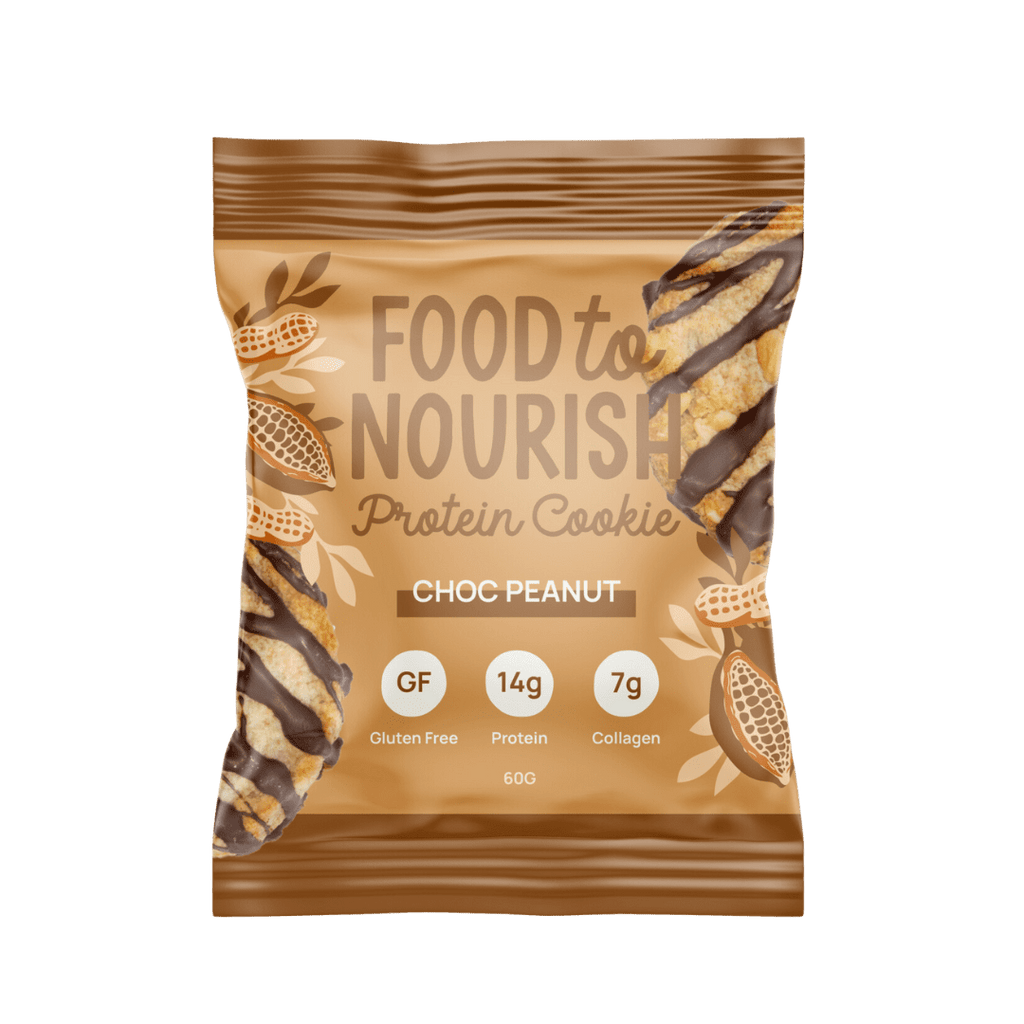 Protein Cookie Choc Peanut 60g Food To Nourish